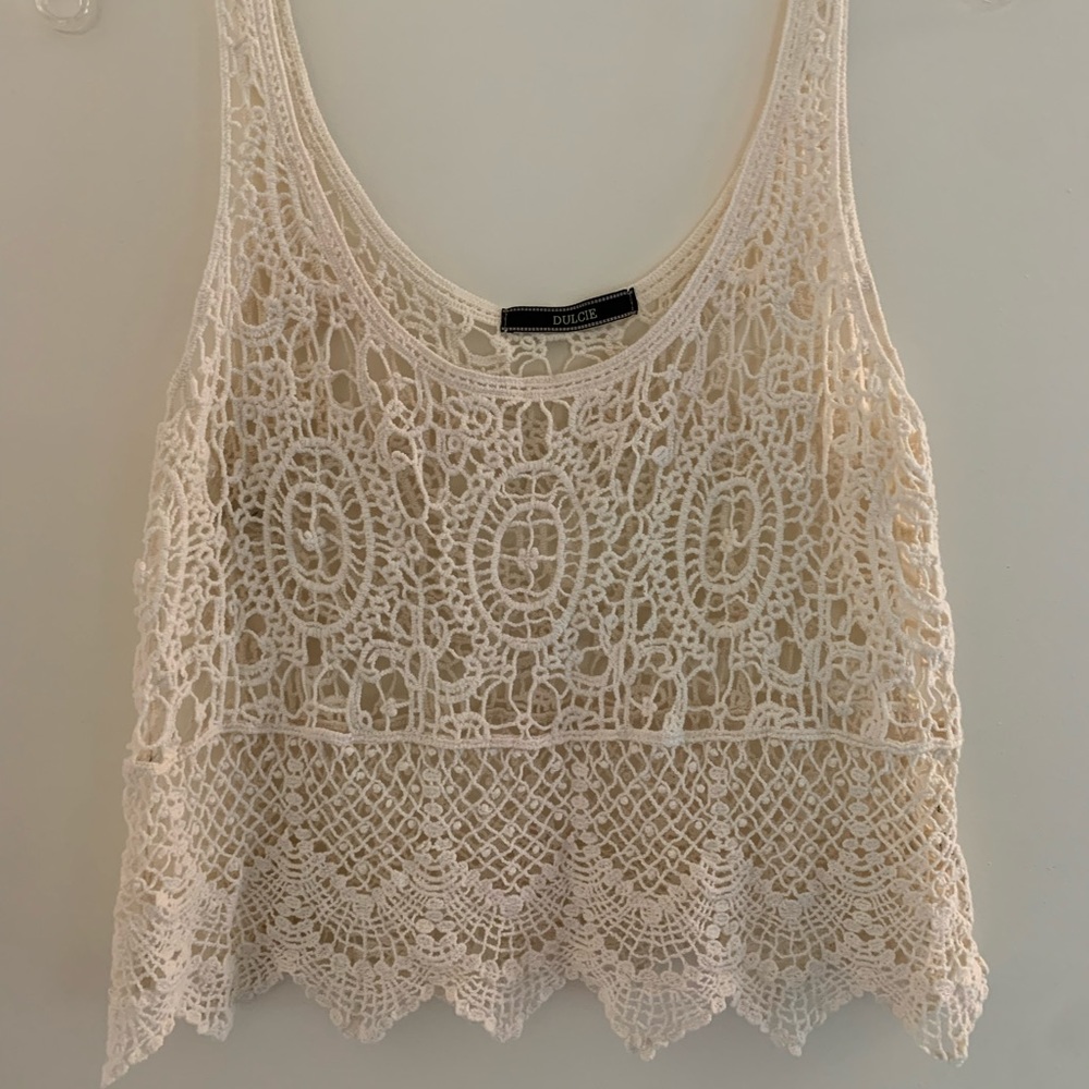 Crocheted Tank Top